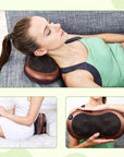 Ergonomic Neck Massager Pillow | Shiatsu Relief & Relaxation 1