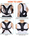 Lightweight Posture Corrector | Breathable Back Support for Bad Posture 6