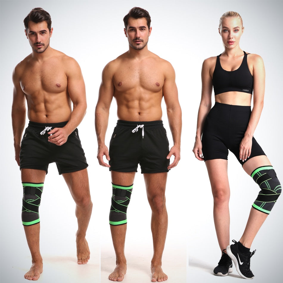 Adjustable Compression Knee Support | Unisex Sleeves for Sports 2