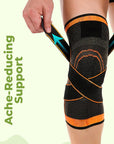 Adjustable Compression Knee Support | Unisex Sleeves for Sports 8