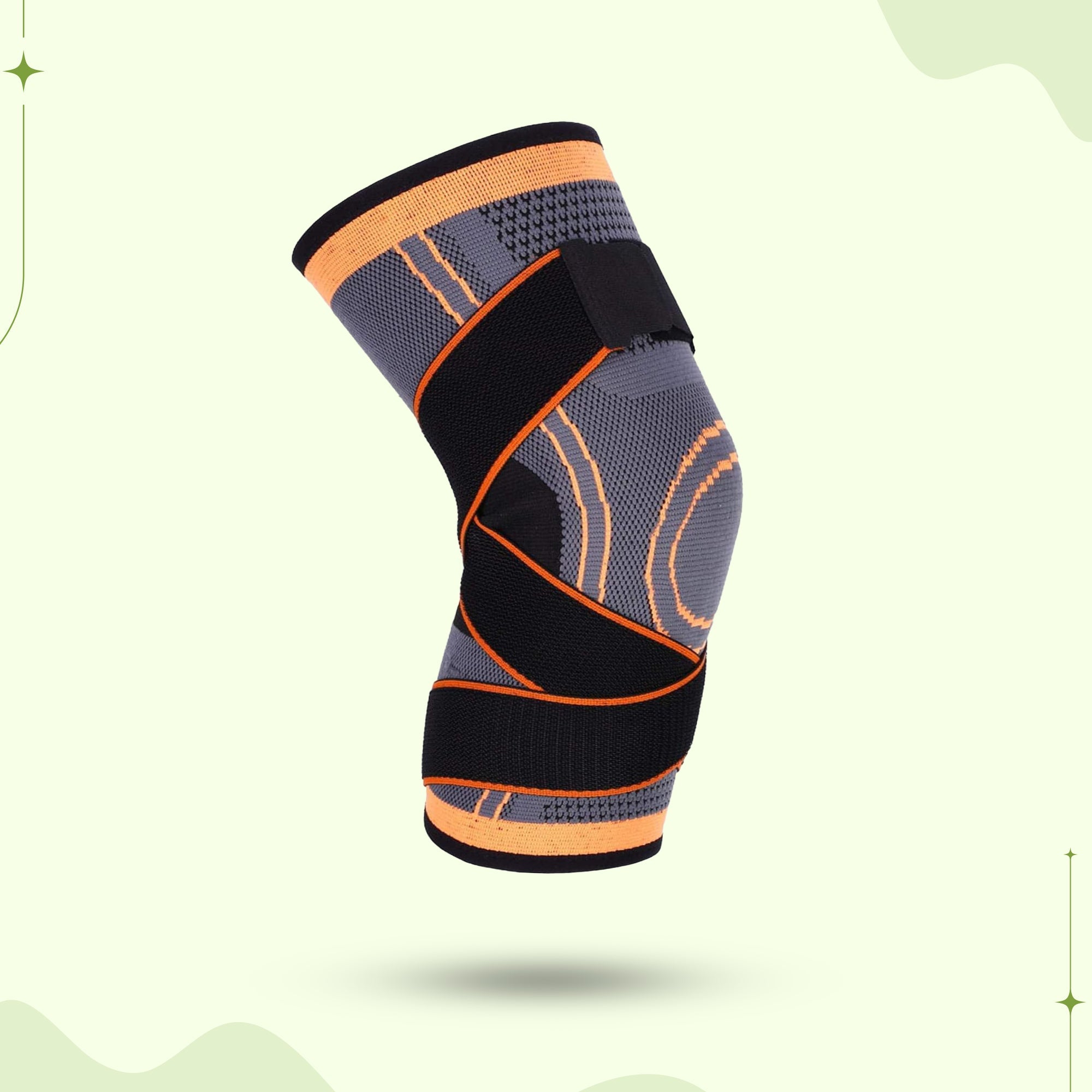 Adjustable Compression Knee Support | Unisex Sleeves for Sports 9