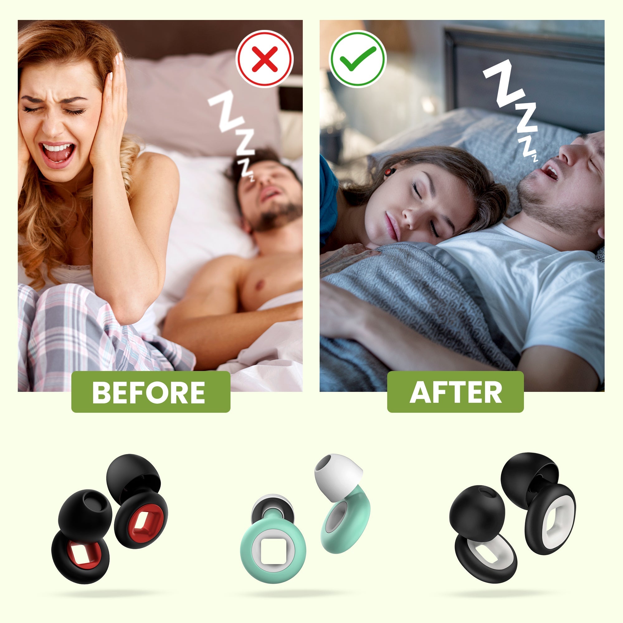 Comfortable Noise-Cancelling Ear Plugs | Best Earplugs for Sleeping 3