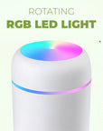 Compact Portable Humidifier | Aroma Diffuser & LED Light 4