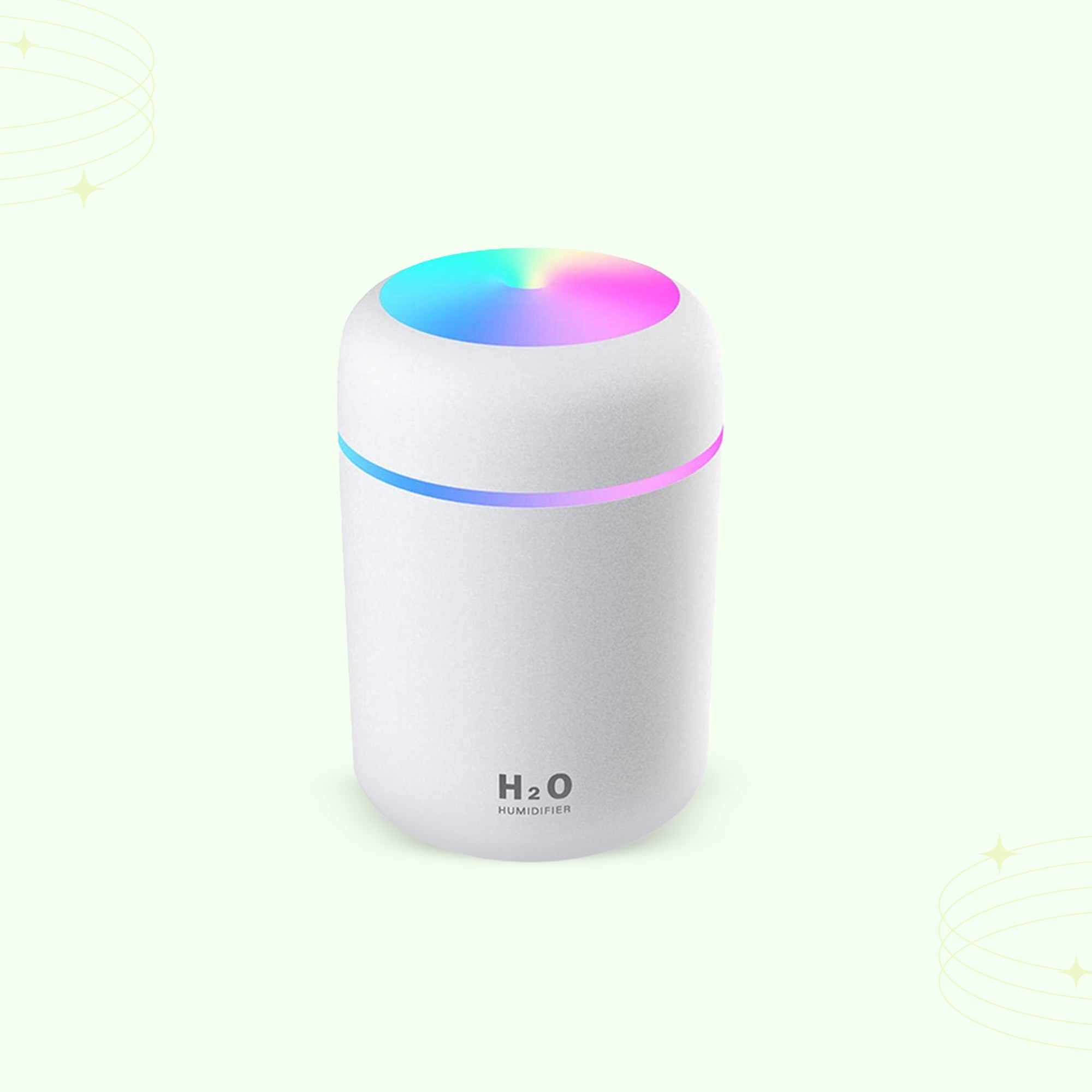 Compact Portable Humidifier | Aroma Diffuser & LED Light 7