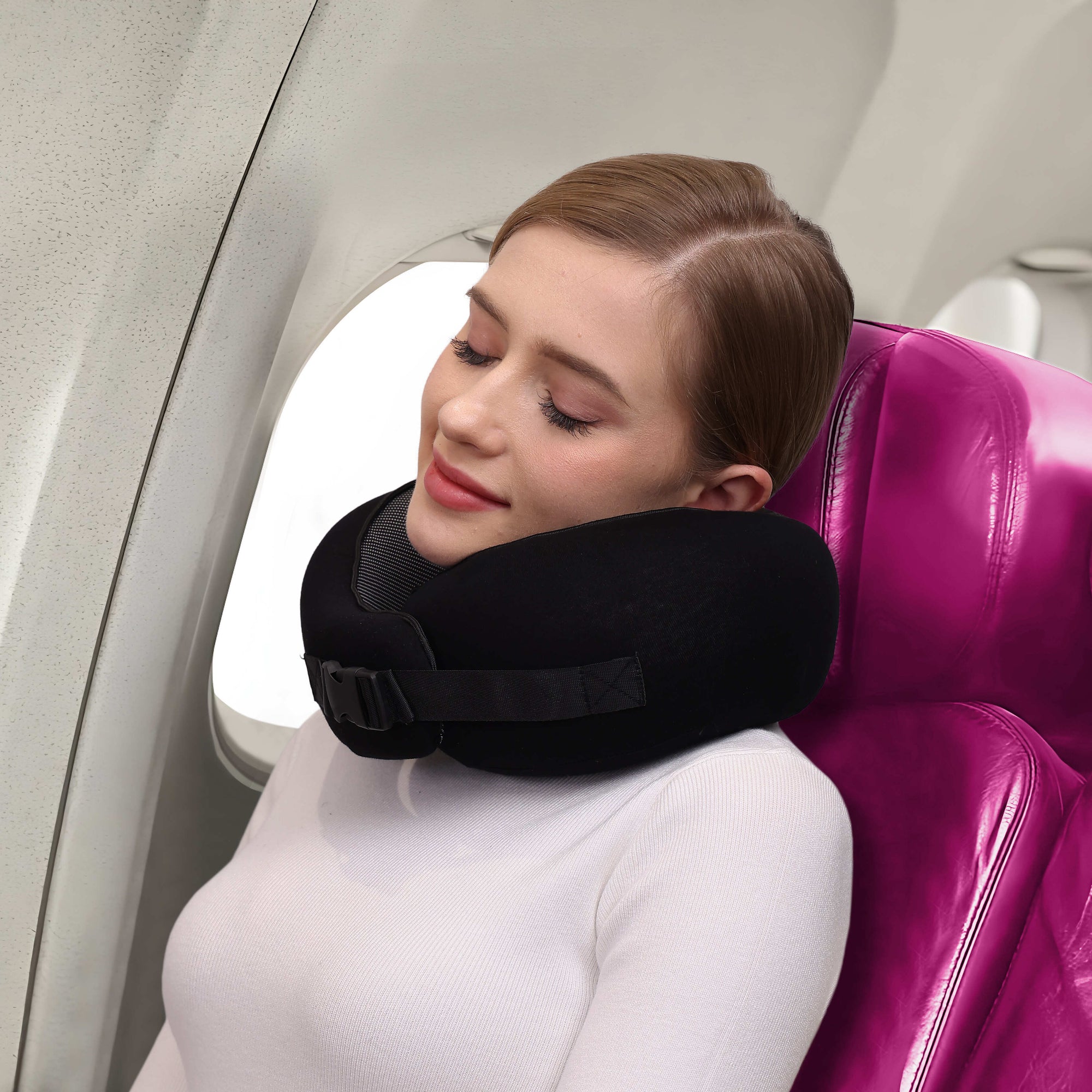 Ergonomic Travel Neck Pillow | Compact &amp; Comfortable Support 10