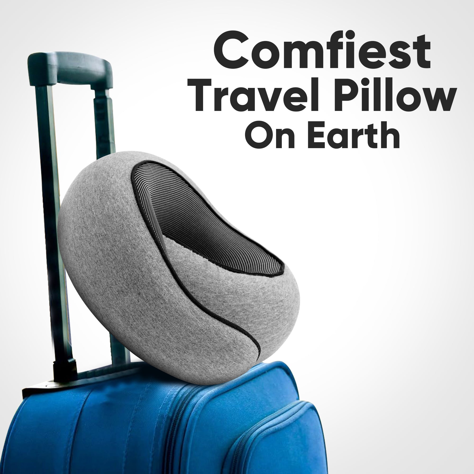 Ergonomic Travel Neck Pillow | Compact & Comfortable Support 4