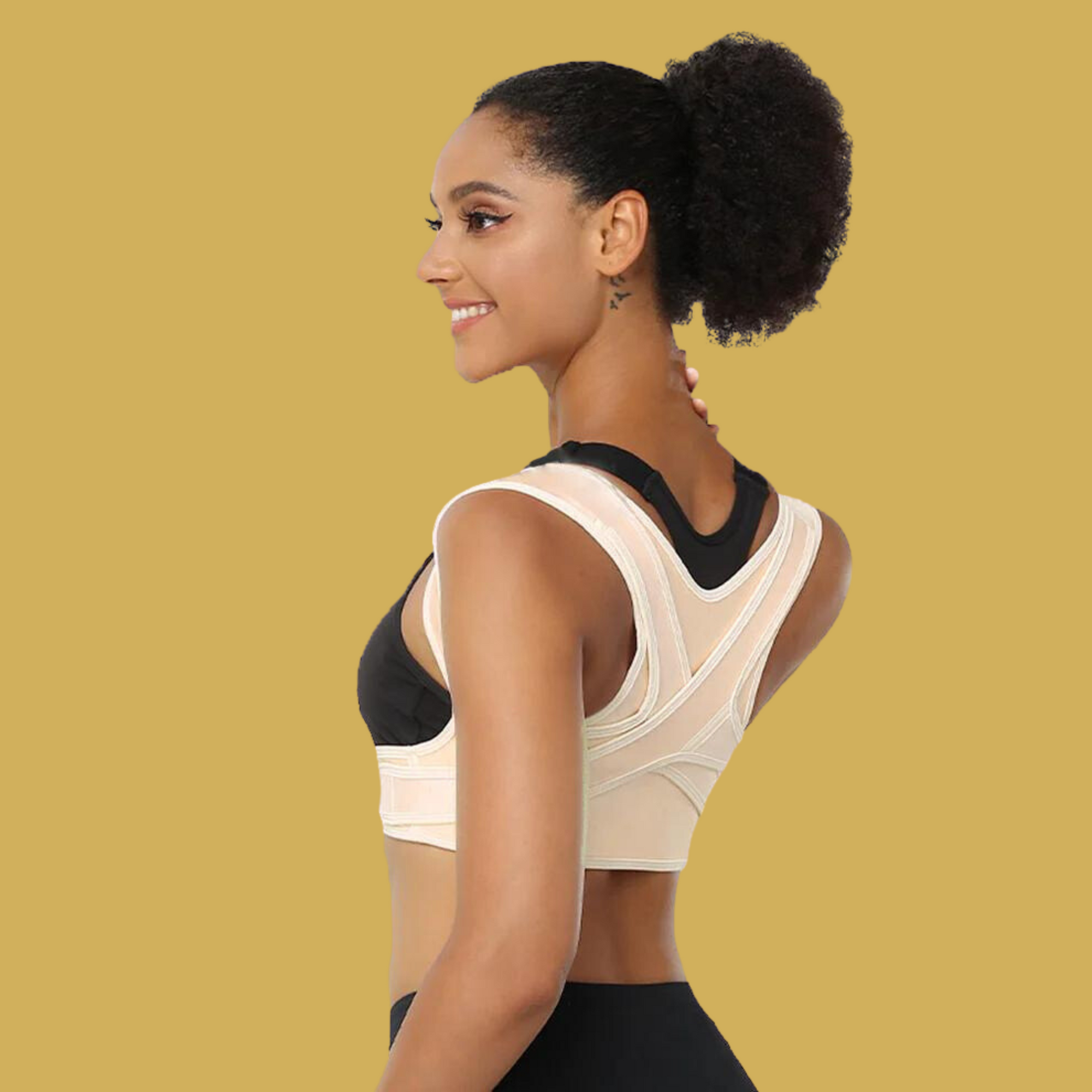 Invisible Posture Corrector | Adjustable Back Support for Bad Posture 0