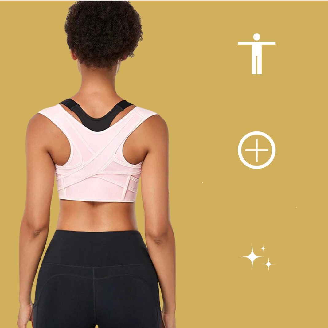 Invisible Posture Corrector | Adjustable Back Support for Bad Posture 1