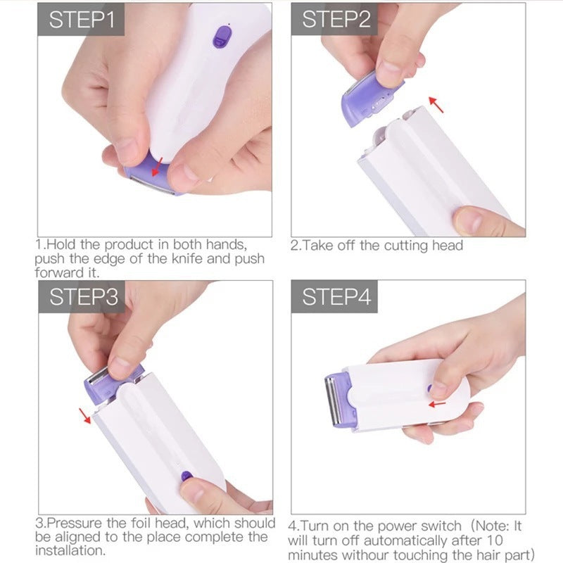 Pain-Free Hair Eraser | Cordless &amp; Rechargeable 6