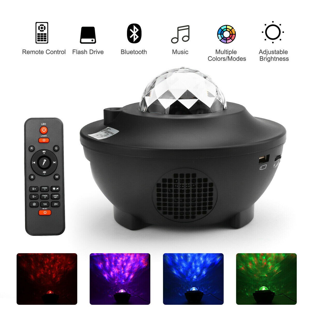 Portable Galaxy Projector | Wireless & Rechargeable 1