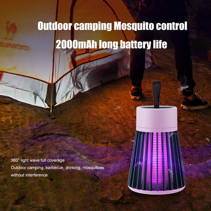 Portable Mosquito Killer | Chemical-Free Bug Zapper & USB Rechargeable 2