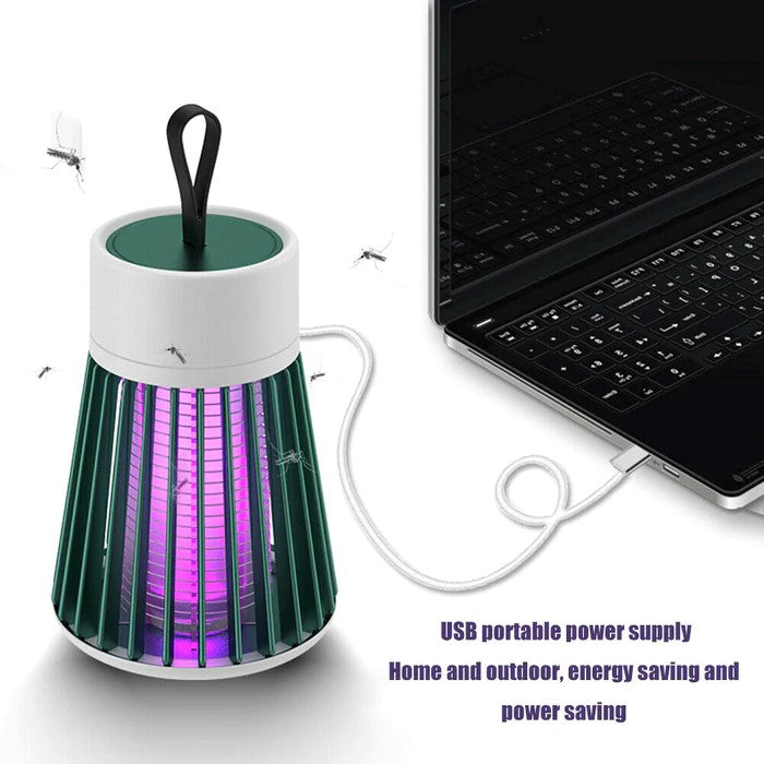 Portable Mosquito Killer | Chemical-Free Bug Zapper &amp; USB Rechargeable 8