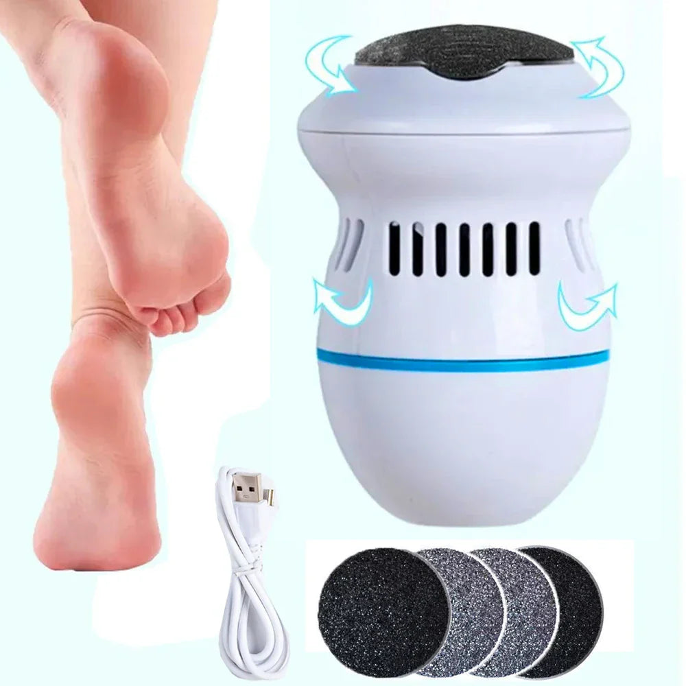 Powerful Electric Callus Remover | Ergonomic & Rechargeable Dead Skin Foot Remover 1