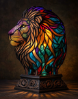Vibrant Stained Glass Lamp | Unique Animal Prints & Table Lamps