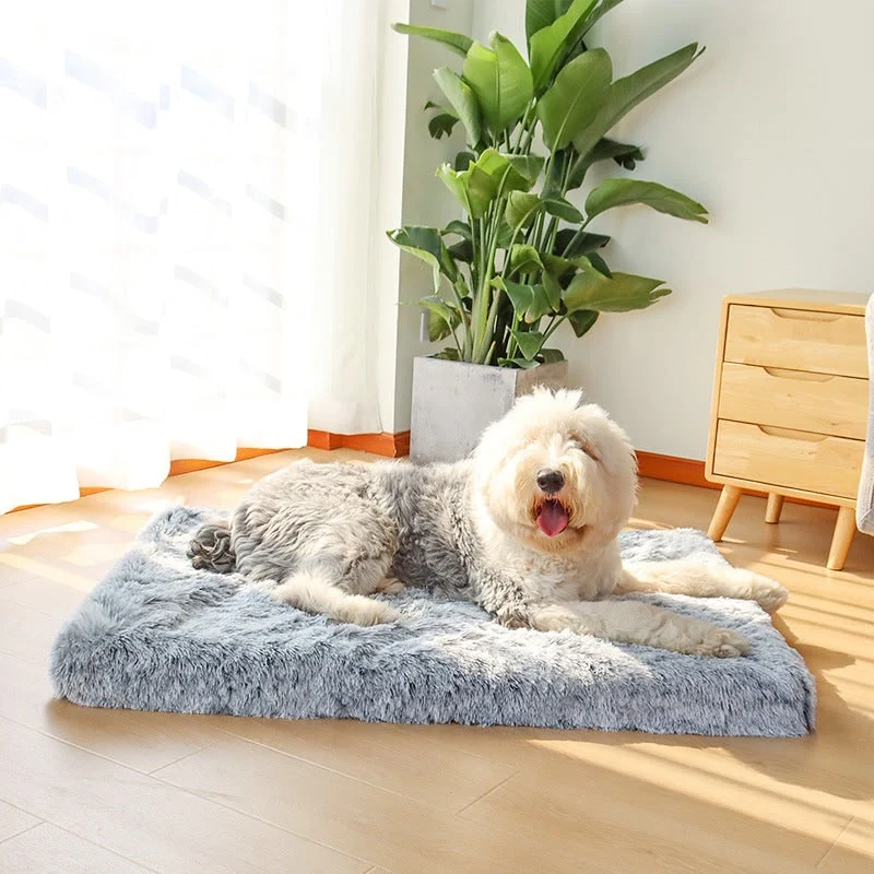 Orthopedic Dog Pillow Comfort and Support Soft Plush Bed - Image 1