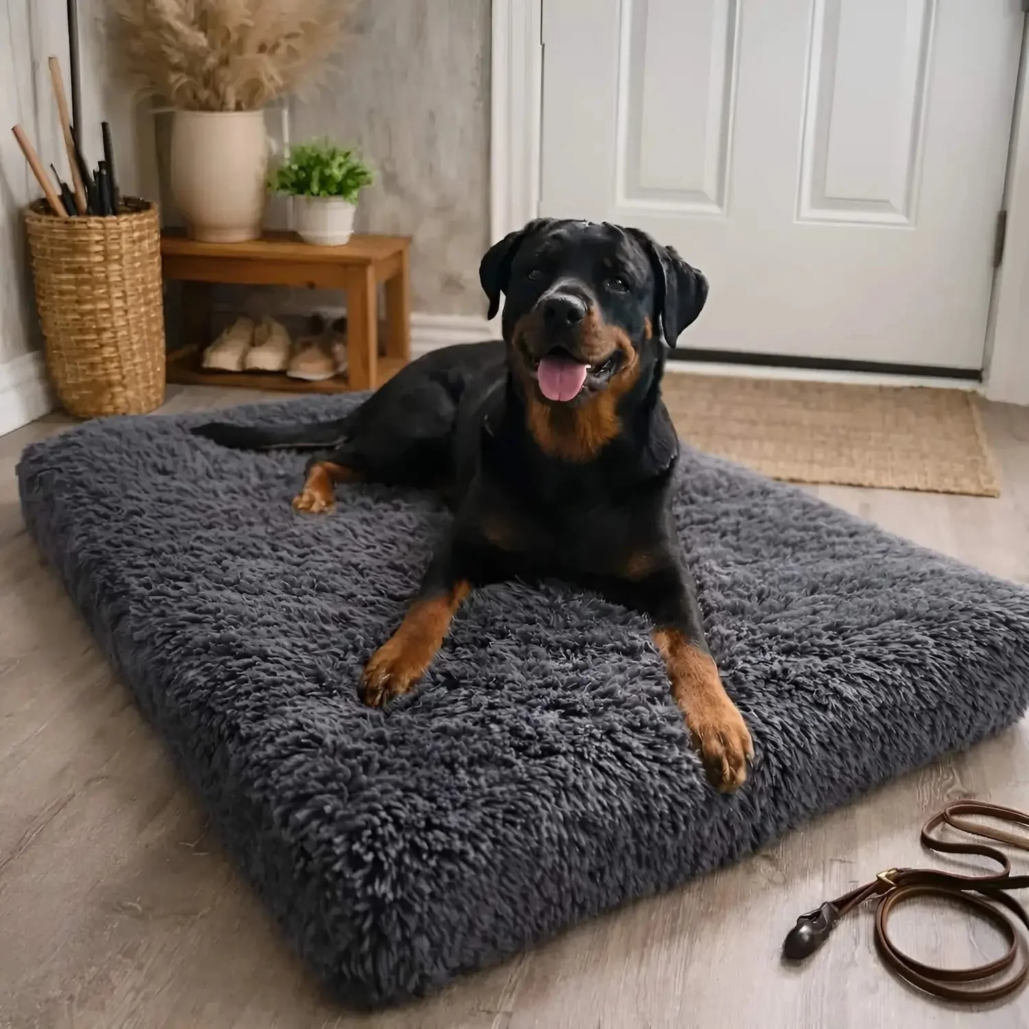 Orthopedic Dog Pillow Comfort and Support Soft Plush Bed - Image 2